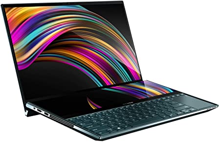 Portátil con pantalla táctil ZenBook Pro Duo UX581 y Screenpad Plus (Intel i9-9980HK, GeForce RTX 2060)