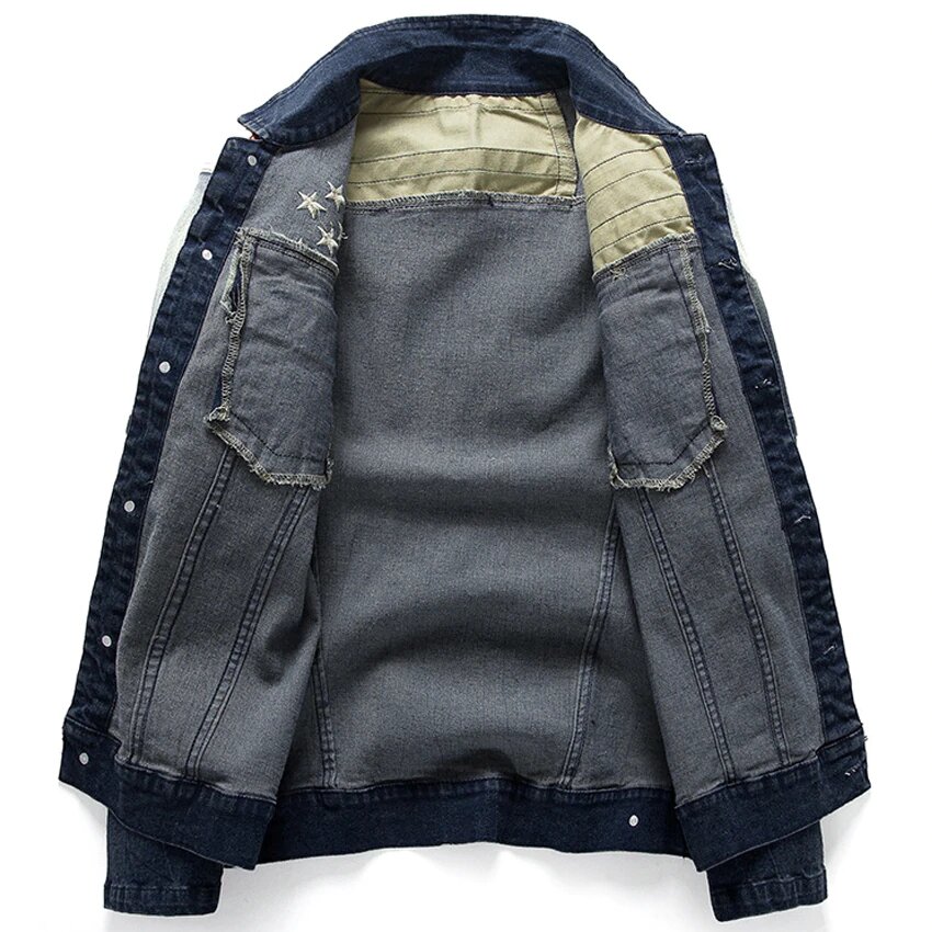 Chaquetas vaqueras para hombre de NaranjaSabor