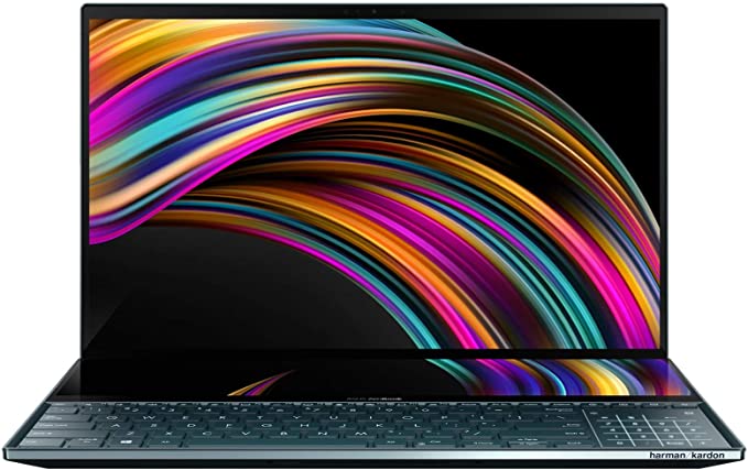 Portátil con pantalla táctil ZenBook Pro Duo UX581 y Screenpad Plus (Intel i9-9980HK, GeForce RTX 2060)