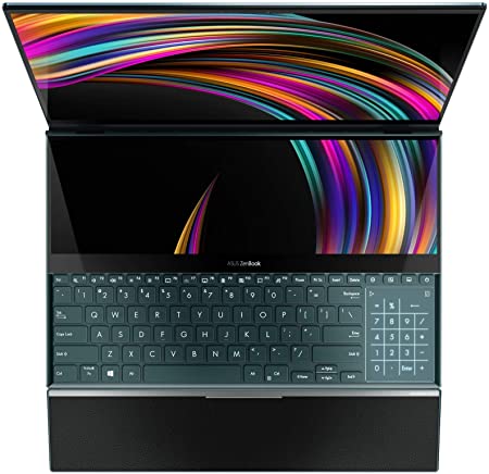 Portátil con pantalla táctil ZenBook Pro Duo UX581 y Screenpad Plus (Intel i9-9980HK, GeForce RTX 2060)
