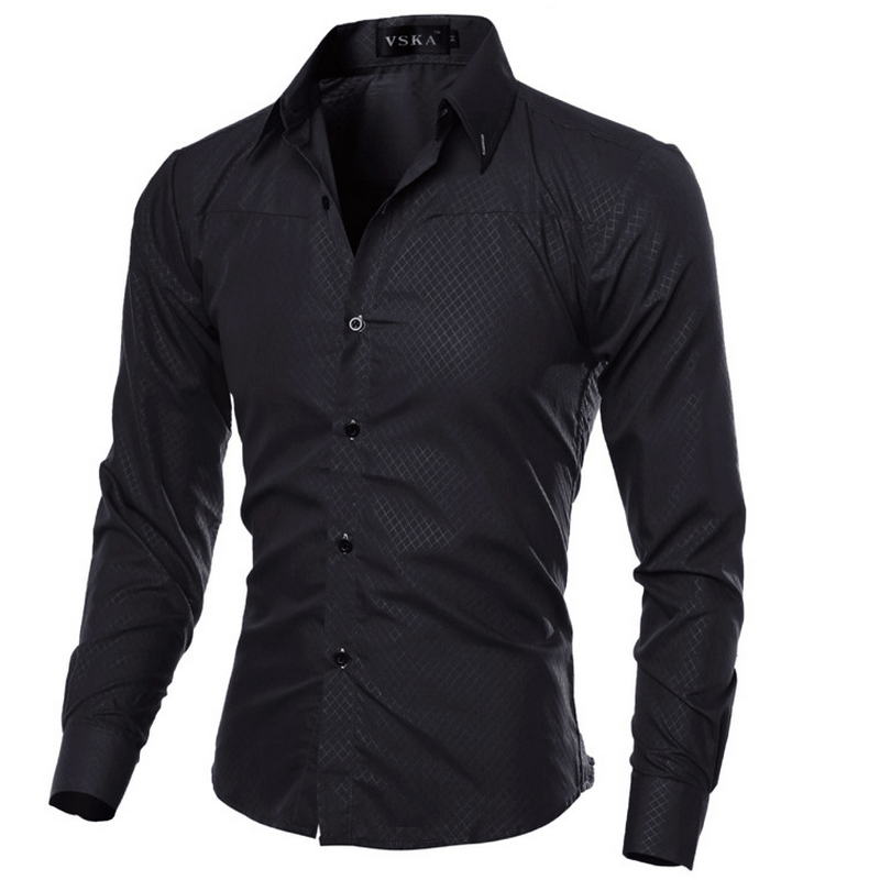 Camisa de hombre de algodón de marca de talla grande 5XL, ropa para hombre, camisa lisa y suave