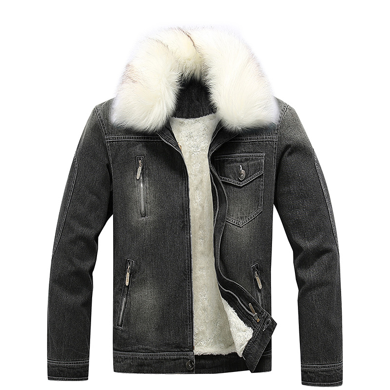 Nueva chaqueta vaquera de invierno para hombre de HENCHIRY