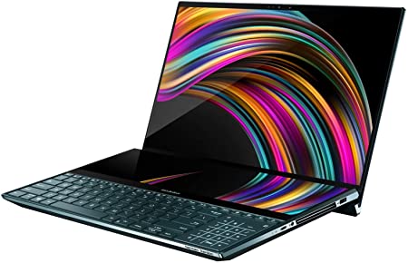 Portátil con pantalla táctil ZenBook Pro Duo UX581 y Screenpad Plus (Intel i9-9980HK, GeForce RTX 2060)