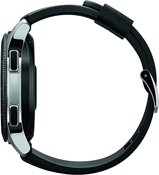 Reloj inteligente Samsung Galaxy Watch (46 mm, GPS, Bluetooth) – Plata/Negro