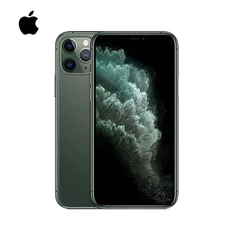 Teléfono original iPhone 11 Pro Max 64G de 6,5 pulgadas con doble tarjeta y pantalla completa